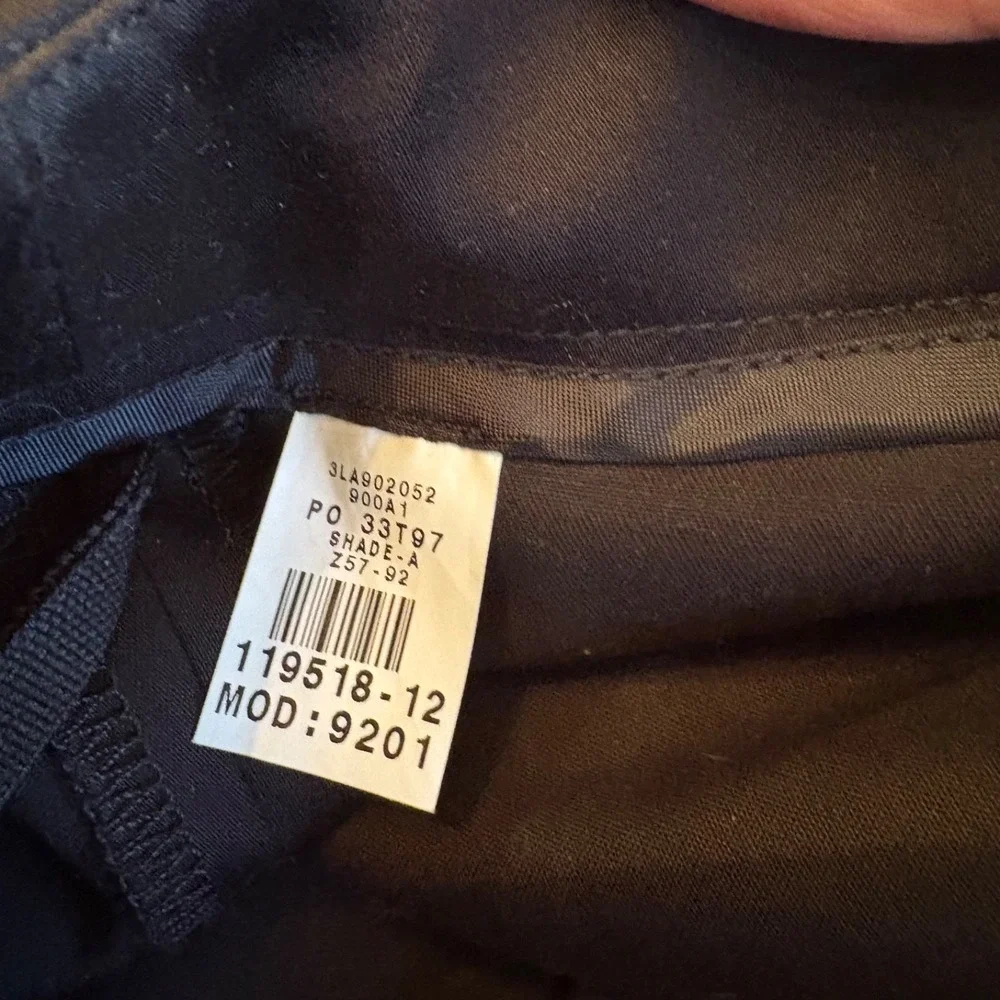 Jones New York Signature Pants Size 12 Black‎ Cotton Stretch Straight Leg Career - Picture 10 of 12